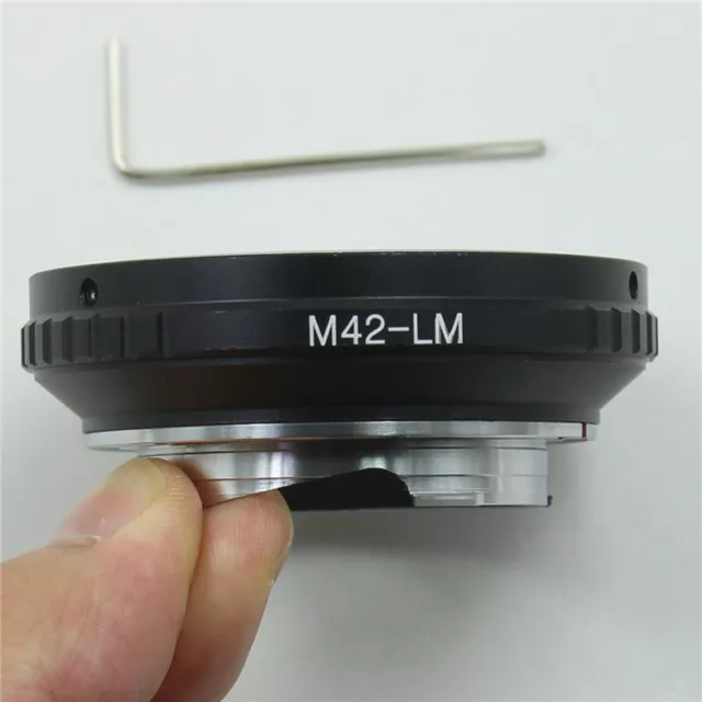 Lens Adapter for M42 Mount Lens to For Leica L/M M M9 8 7 6 5 TECHART LM-EA7