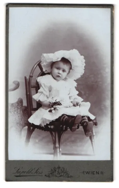 Photography Leopold Sess, Vienna, Mariahilferstrasse 149, portrait little girl