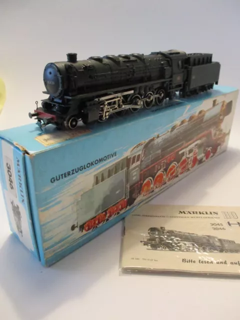 MÄRKLIN HO: 3046 Dampf-Güterzug-Lok 150X 29 "SNFC" mit OVP