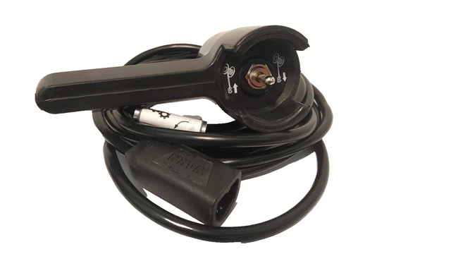 WARN 38626 12' Remote Control Cable Wire Winch Switch Replacement 5 Pin Plug - Foto 2