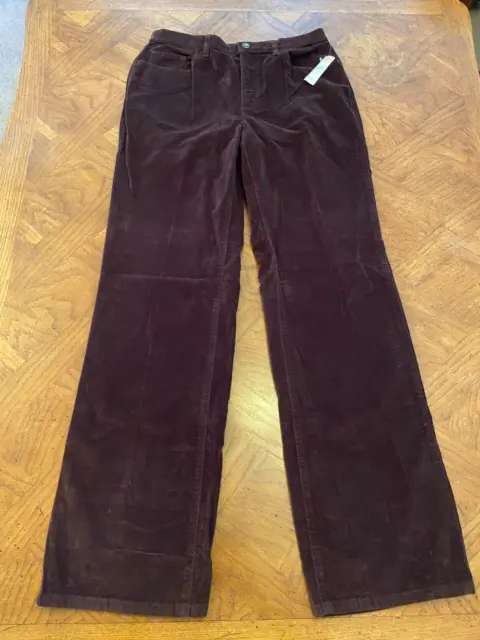 TALBOTS BROWN PANTS Women’s Size 6 Stretch NWT MSRP $68.00 $7.95 - PicClick