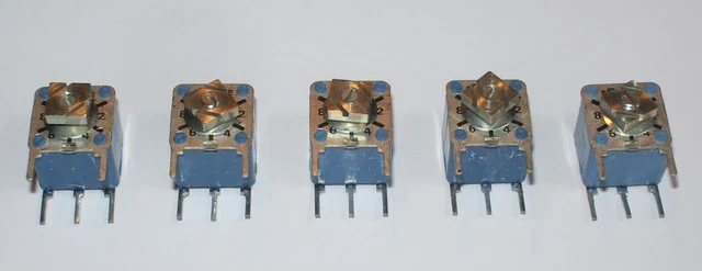 Potentiomètre Linéaire RADIOHM 470 OHM - Ancien Stock Neuf - Curseur à Glissière