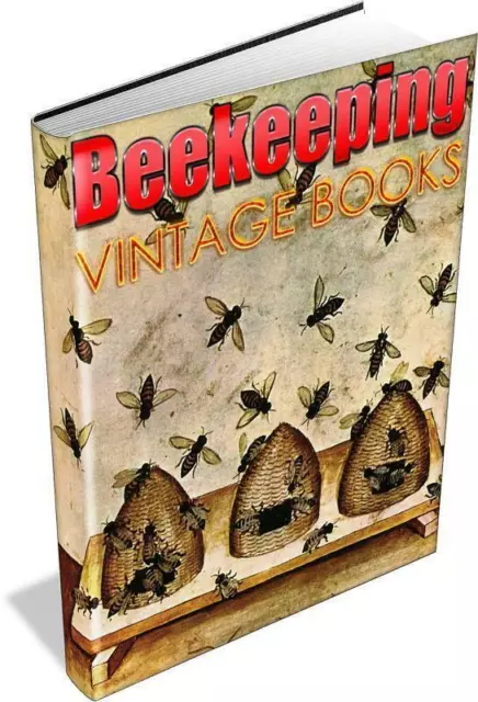 BEEKEEPING 135 Books on DVD Honey, Bee Hive