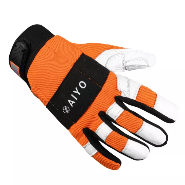 Chainsaw Safety Gloves  Premium Quality  Class 1  S to XL