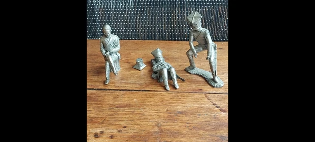 Figurines étains Du Prince – 1er Empire : Murat, Macdonald, Oudinot, Marie-Louise, Ordénano