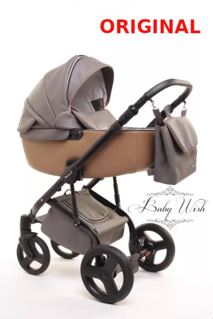 Stilo Cochecito Baby Fashion 2in1 Silla de Paseo Capazo +