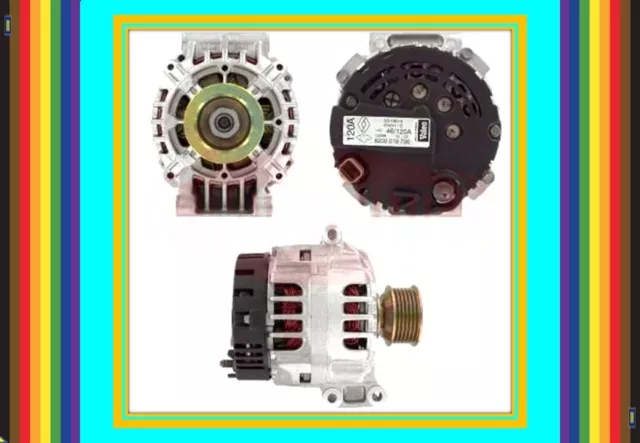 ALTERNATOR FOR RENAULT Laguna Estate/Break Megane 120AMP 12V Petrol 7711134526