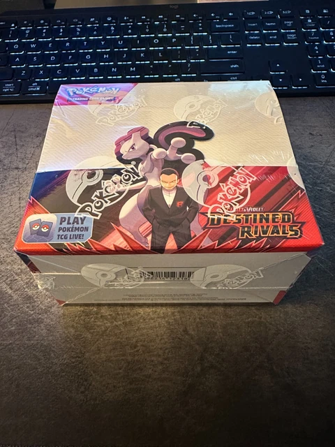 POKÉMON SCARLET & Violet: Destined Rivals Booster Box English Factory ...