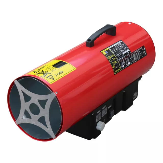 Gasheizer Gasheizgebläse Gasheizstrahler Bauheizer Hallenheizer Heizgebläse 50kW