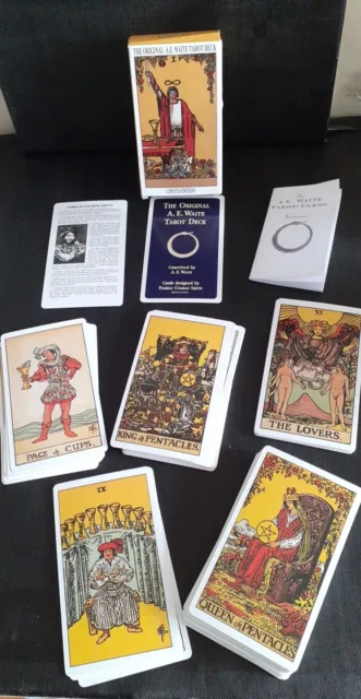 A.E. Waite Tarot Deck Limited Edition 78 Card Deck Pamela Colman Smith Design