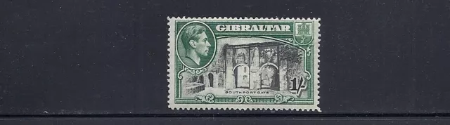 Gibraltar 1938 KGVI ( Sg 127 1sh Perf 14) F/VF Mlh