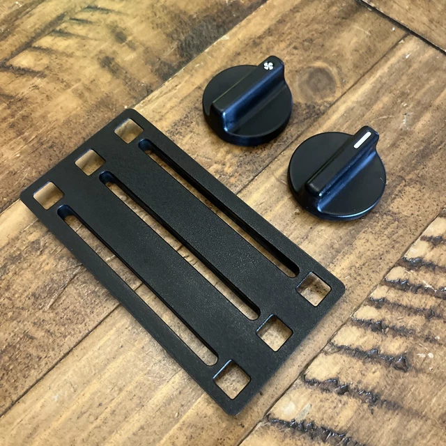 BMW E30 AC Heater HVAC Vent Slider Knob Dial Blower Fan 325i 325is