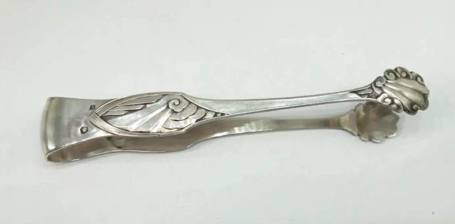 PINCE A SUCRE Art Nouveau Argent Massif Minerve / Art Nouveau Silver