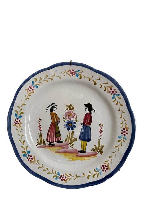 Assiette Ancienne Dresde 1979 - Yours Truly N°9313 - Modèle De Quilter - 3 Tailles