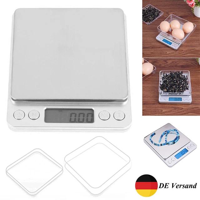 Balanza digital báscula de cocina báscula de correo doméstica báscula de cocina acero inoxidable DHL