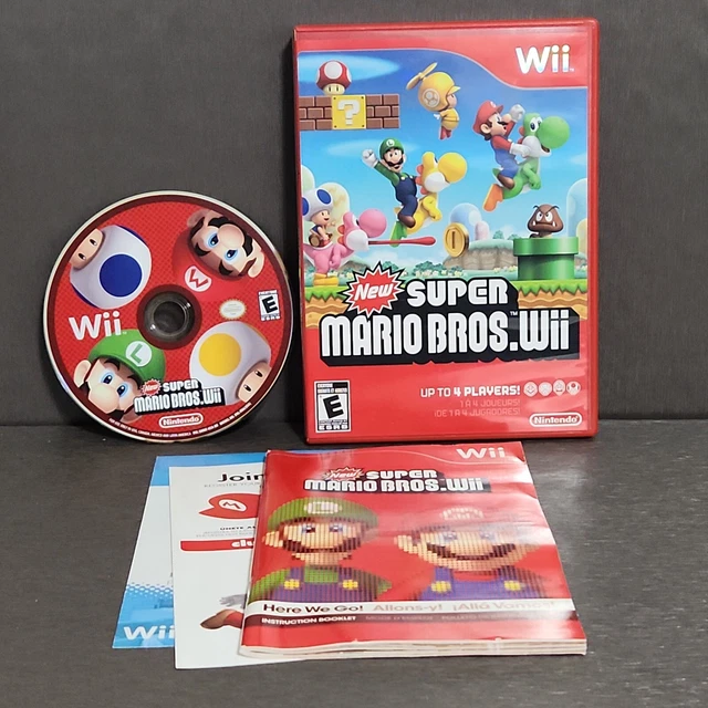 NEW SUPER MARIO BROS NUOVO SEALED Gioco Per NINTENDO WII Multilingua (ITA - Foto 4