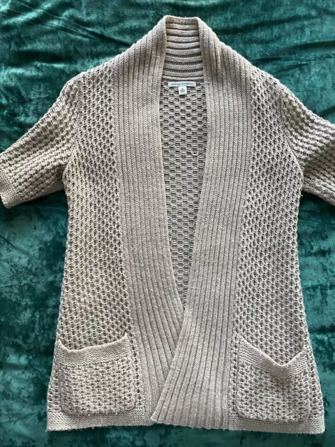 Banana Republic Wool Alpaca Blend Loose-Knit Cardigan Sweater M