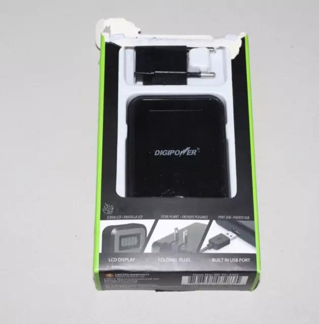 Digipower Re-Fuel RF-TC55O Digital Camera Travel Charger for Olympus Cameras