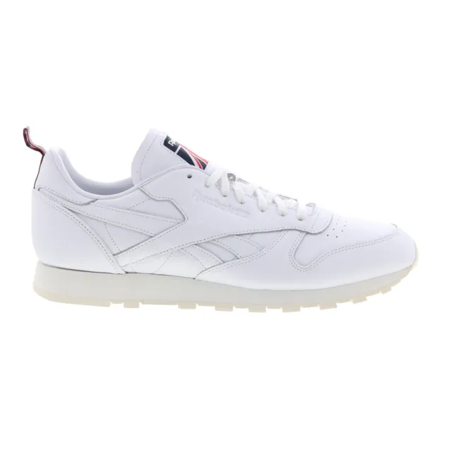 Reebok Classic Leather FW7796 Mens White Leather Lifestyle Sneakers Shoes