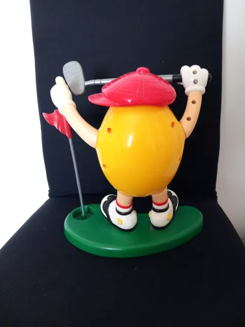 Distributeur de bonbons m&m's golfeur casquette Rouge 2