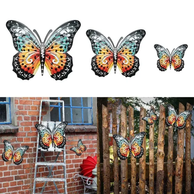 Schöne Groß Metall Schmetterling Wandkunst for Ihrem Zuhause Und Außen Platz