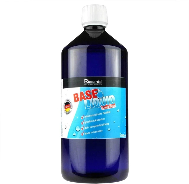RICCARDO BASISLIQUID CLOUD Base 50% VG/50% PG Base Liquid 0,0 mg Nikotin  1000 ml EUR 89,90