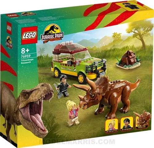 Le Recherche Du Triceratops Lego Jurassique Park 76959 Lego 76959