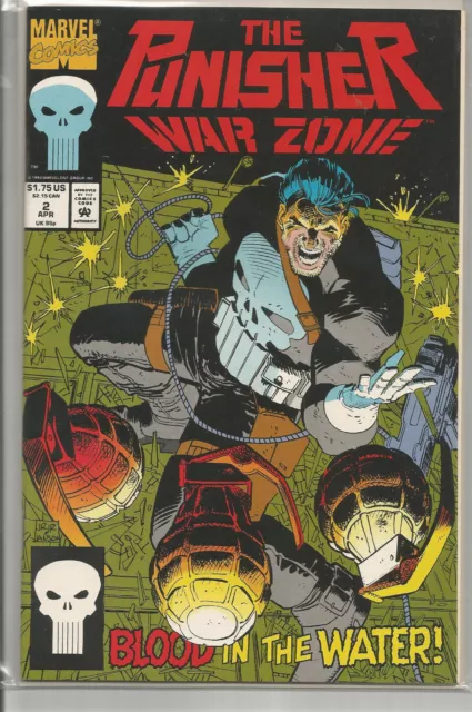 PUNISHER WAR ZONE # 2 * JOHN ROMITA JR. art * MARVEL COMICS