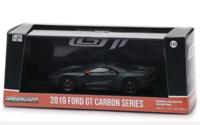 2019 Ford GT Carbon Series Greenlight 1/43 Maßstab 86160 Druckgussauto