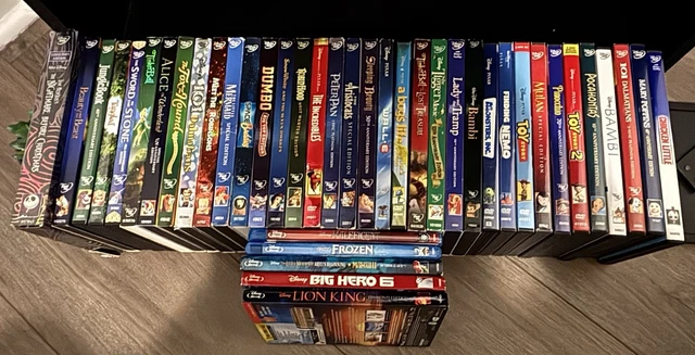 LOT BUNDLE OF 41 Disney Blu-Ray/DVDs £63.53 - PicClick UK