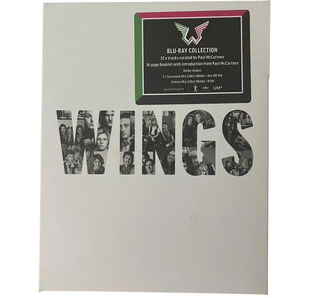 WINGS BLU-RAY COLLECTION 16-page Booklet Paul McCartney Dolby