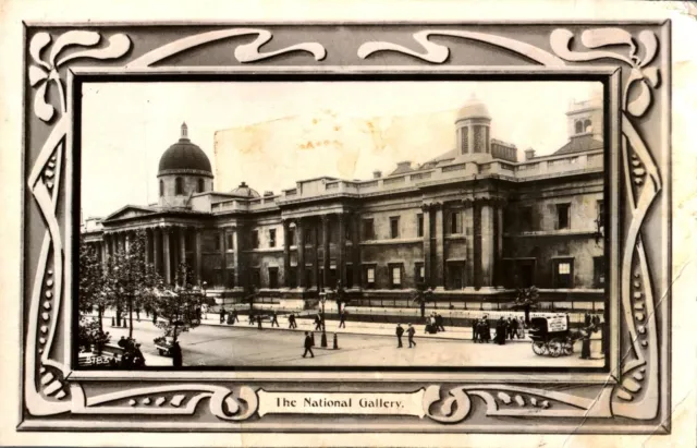 The National Gallery RPPC postcard antique real photograph social history
