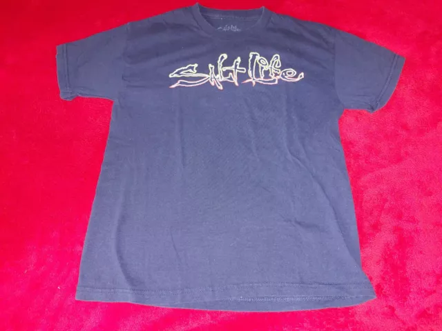 Salt Life   Boys   Navy Blue    T    Shirt  Size Youth Large