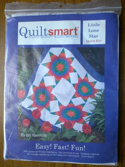 QUILTSMART Printed Interfacing LITTLE LONE STAR Quick Kit QUILTSMART Printed Interfacing LITTLE LONE STAR Quick Kit