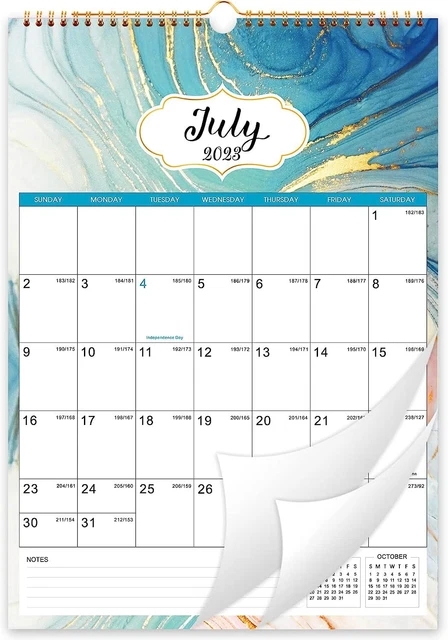 Calendar 2023 2024 wall calendar runs from jul 2023 to dec 2024 18 