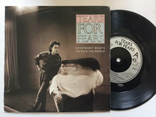 Tears for Fears - Everybody wants to rule the world - single 7 IDEA 9 –  rockrecordscollectors