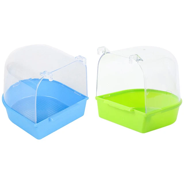 2pcs Pappagallo Vasca bagno Vasca bagno Vasca bagno per la pulizia