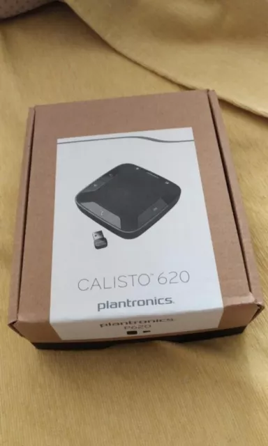 Plantronics Calisto 620 UC Bluetooth Portable USB Computer Speakerphone P620 NEW