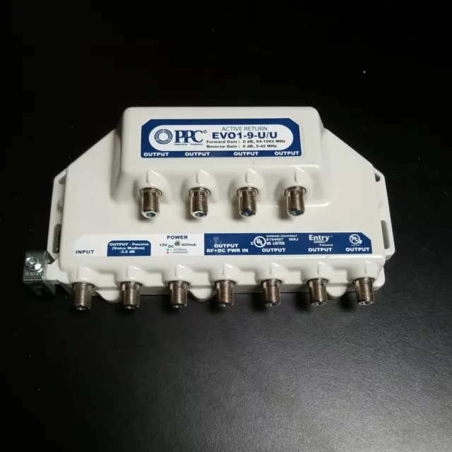 Active Return PPC EVO1-9-U/U Amplifier Booster Splitter