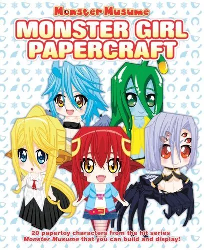 Monster Musume Monster Girl Papercrafts GC English Okayado Seven Seas Entertainm