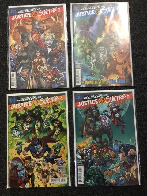 DC COMICS JUSTICE league VS Suicide Squad #1 #2 #5 #6 EUR 23,04 ...