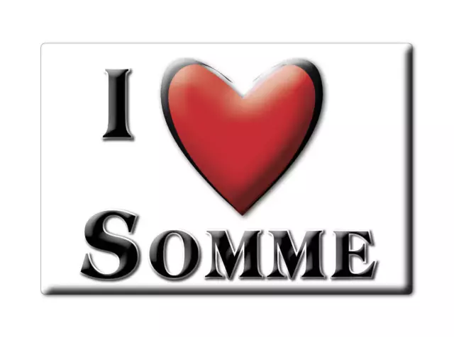 Somme - Magnet France Souvenir Fridge Aimant De Réfrigérateur