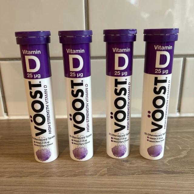 4X VITAMIN D Voost SupplementMixed Berry Flavour fast dispatch