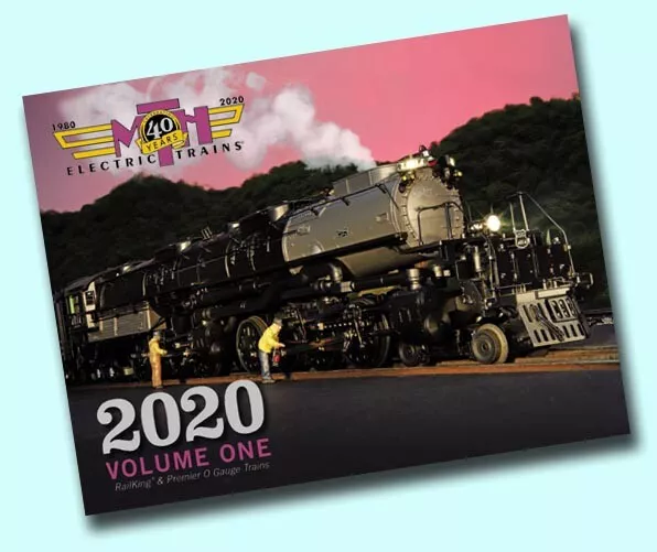 MTH 2020 VOLUME 1 TRAIN CATALOG toy o gauge lionel standard dealer book vol NEW