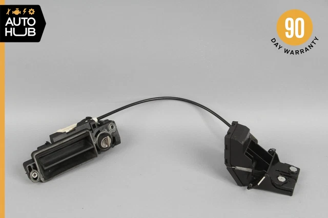 01-11 Mercedes W211 E350 C320 Trunk Lid Lock Latch Handle w/ Mechanism OEM