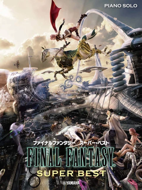 Final Fantasy Super Best for Piano Solo(Pre-Intermediate) Sheet Music Book