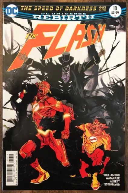 The Flash #10 By Williamson Kid Flash Shade Allen Rebirth Variant A NM/M 2017