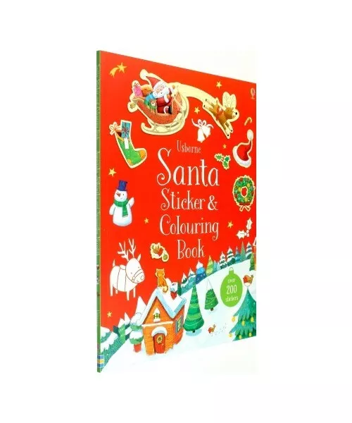 Santa Sticker and Colouring Book, Sam Taplin