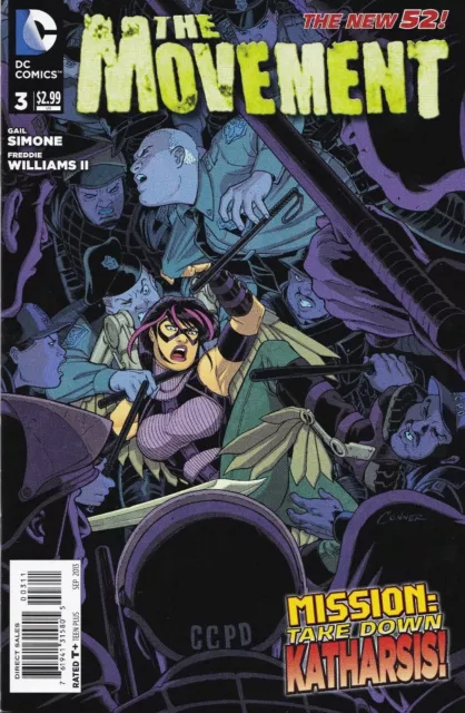 The Movement #3 Comic 2013 - DC Comics - Supernatural Superheroes