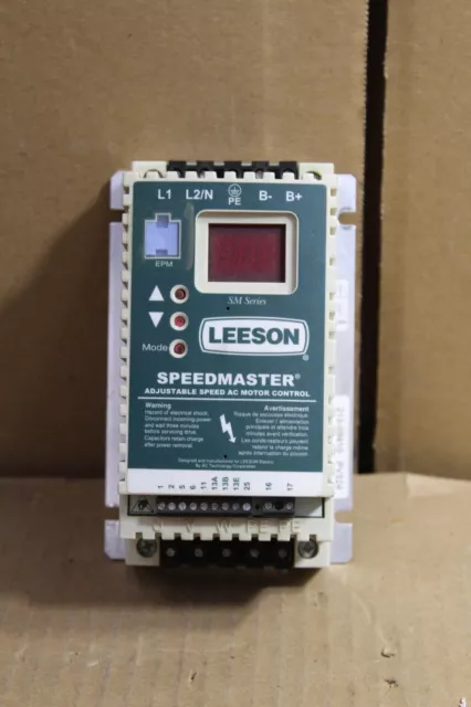 Leeson 174263.00 Adjustable Speed AC Motor Control